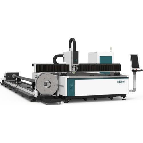 LXSHOW CE certified fiber laser cutting machine 3000*1500 with 220mm diameter rotary