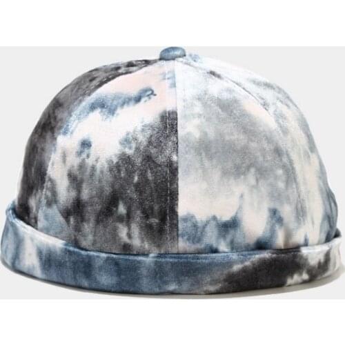 Tie-dye Mens Beanie Beanie Hat Factory Direct Fashion Hip-hop Mens Hat Hip-hop Mens Cap