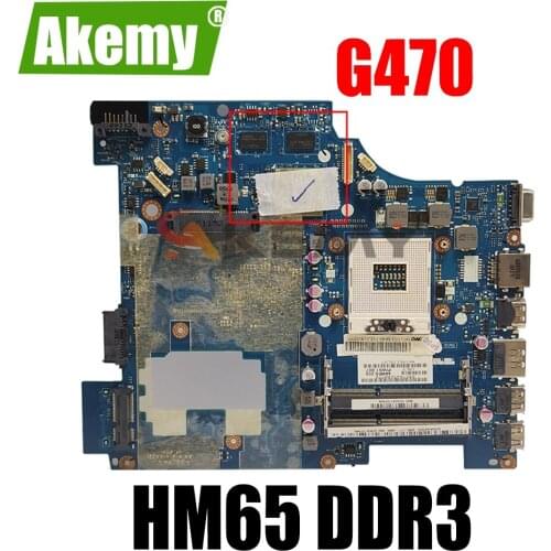 PIWG1 LA-6751P 11S10250000 For Lenovo ideapad G470 14 inch Laptop motherboard HM65 DDR3 HD6370M Video Card