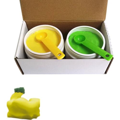 Detax Green Eco Impression Putty Silicone Material 800g Base + 800g Catalyst