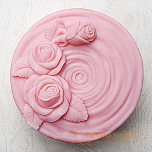 Rose Silicone Soap mold candle mould DIY Carft molds S012