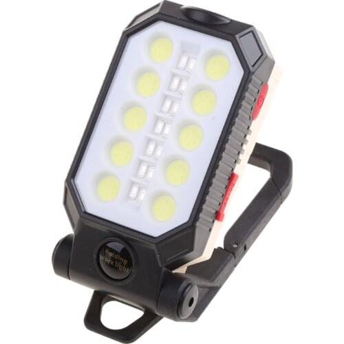 Folding Repair LED Worklight Auto Repair Lamp Portable Rechargeable Inspection Work Light Multipurpose Emergency Flashlight 28GF