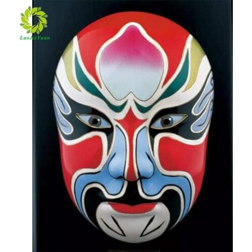 SNA DIY diamond painting facial makeup landscape round diamond embroidery mosaic decoration pattern handmade mosaic round rhine