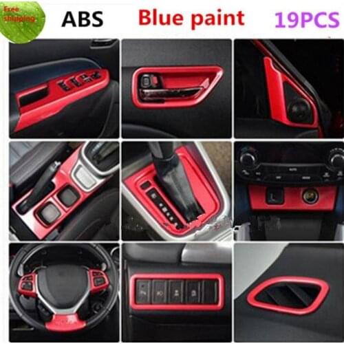 Car styling stickers, decorative accessories, modified 19PCS/ sets Accessories For Suzuki Vitara 2016 LHD