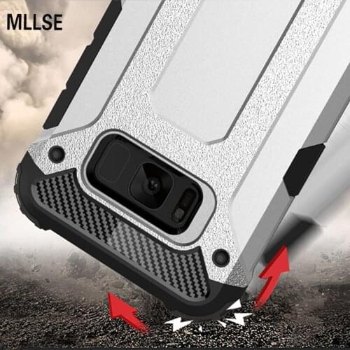 Strong Hybrid Tough Shockproof Armor Phone Case For SAMSUNG S10 Plus Note 9 S8 S7 M10 M20 A5 A7 2017 A8 9 J4 J6 A750 2018 Cover