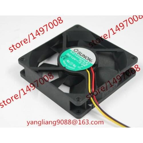 SUNON KD1208PKB1 (2).H.M DC 12V 2.0W 80x80x20mm Server Cooling Fan