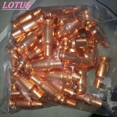 1PCS Red Copper Siphon Filler Pipe Manual Pumping Oil Pipe Fittings Siphon Connector Gasoline Fuel Water Shaker Siphon Wholesale
