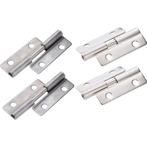 2 "Long Silver New Seachoice Piston Hinge Hardware Door Hinge Right + Left