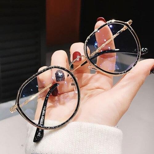 2021 Trends Office Anti Blue Light Oversized Glasses Computer Women Blue Blocking Gaming Big Size Men Eyeglasses Frame A96738