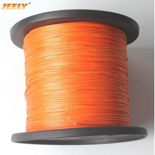 JEELY 286lbs 1.2mm Braided Towing Winch Line UHMWPE 16 strands 50M Cord