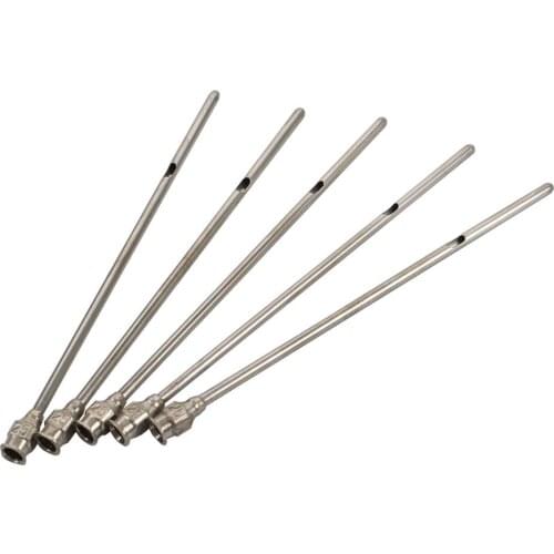 50 Pcs Sheep Tongru Needle Milking Pass Needle Long Needles Milk Through Syringe Cow Goat Beast Filling Equipment