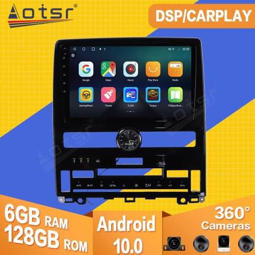 6+128G For Toyota Avalon 2018 2019 2020 Android Car Tape Radio Recorder Video Player Carplay Navigation GPS Multimedia Head Unit