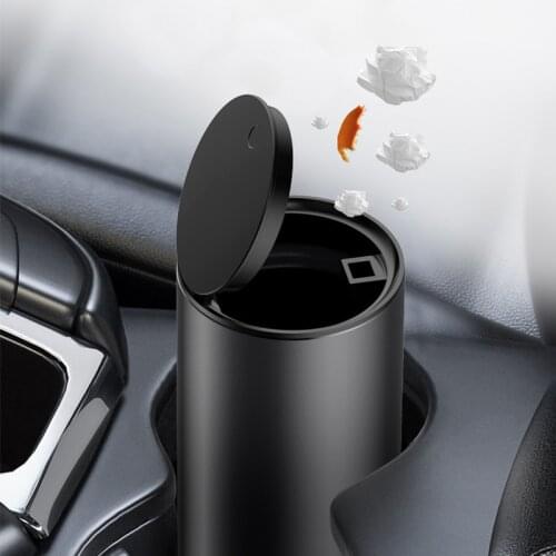 Car Trash Bin Auto Portable Vehicle Rubbish Can Trash Dustbin For AUDI A1 A3 A4 A5 A7 A8 Q3 Q5 Q7 Car Ashtray Car Accessories