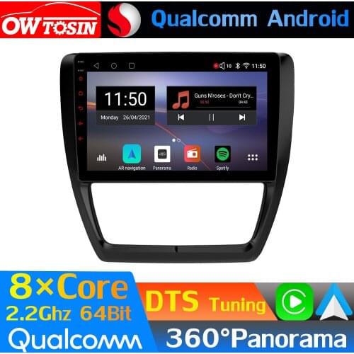 Qualcomm 8Core Android Car Multimedia For Volkswagen VW Sagitar Jetta Bora 2006-2018 360 Camera Radio GPS CarPlay Head Unit HIFI