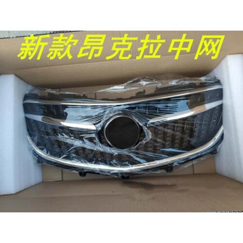 Car Styling Chrome Front Upper Bumper Hood Radiator Grill Grille New Fit For Buick Encore 2017-2018 1PC With logo