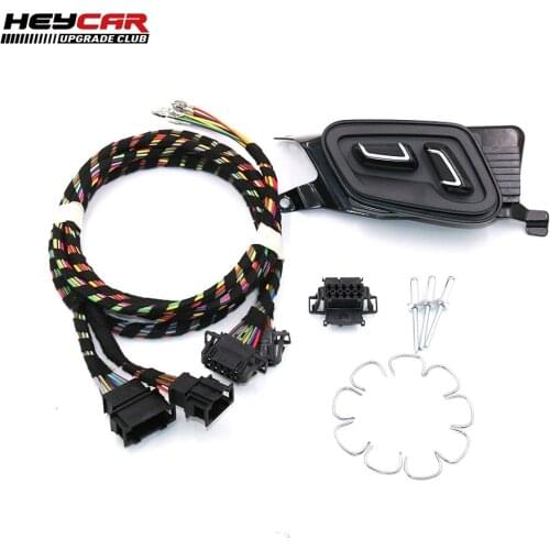 Front Driver Passenger Side Seat Boss Key Button Adjustment Switch For Passat Tiguan Golf Audi A4 A5 A3 A6 A7 Q3 Q5 Q7