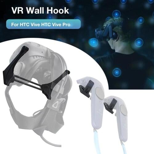 ForHTC Vive/Vive Pro Virtual Reality Helmet Handle Grip Hook Wall Mounted Holder VR Wall Mounted Hook ForHTC Vive / Vive Pro