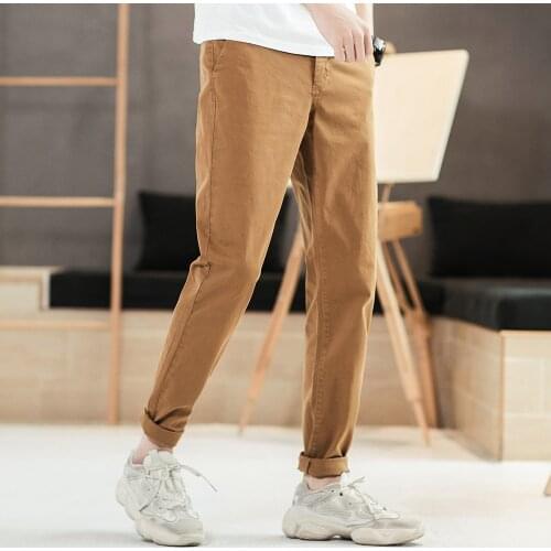 LUYZJZEN Men's Classic Trousers