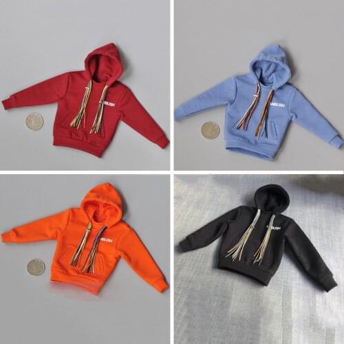 1/6 Scale Male Casual Clothes Hoodie Sweater Shirt Sport Accessory Model for 12 Inches Action Figure Body