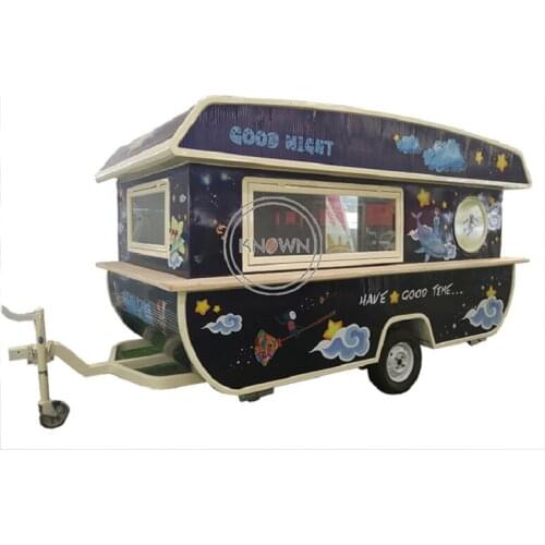 Boat shape customized waffle bakery australia standard mobile food trailer/food truck /food cart