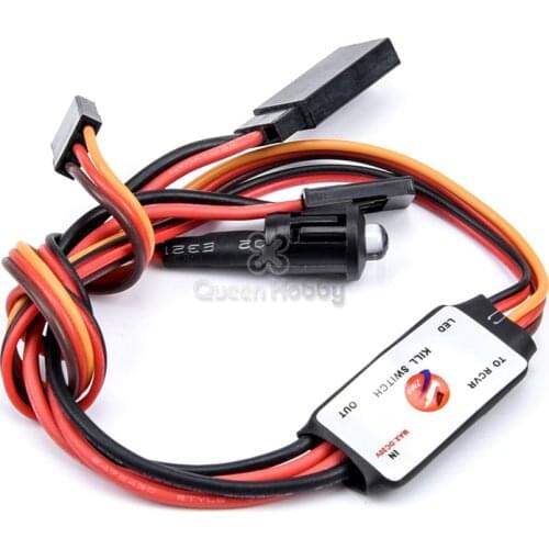 CDI Remote Flameout Switch RC engine flameout kill switch 5-25.2v expanding channels for DLE Gasoline Engine RC Model Airplane