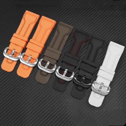 Top Quality 28mm Men Watchbands For Seven Friday Strap Silicone Rubber Watch Accessories Wrist band Bracelet Belt free tools