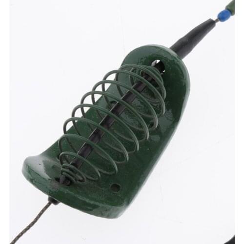 Fishing Baits Hooks Lure Trap Hook String Spring Feeder Fishing Tackle Kit