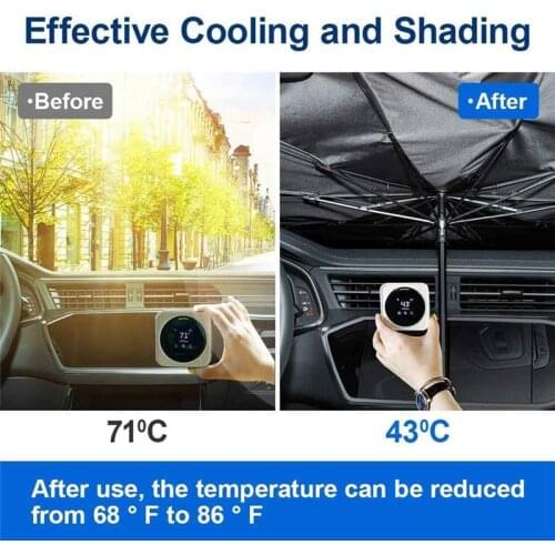 Car Sun Shade Interior Windshield Protection Accessories Protector Parasol Auto Front Window Sunshade Covers Car Sun Protector