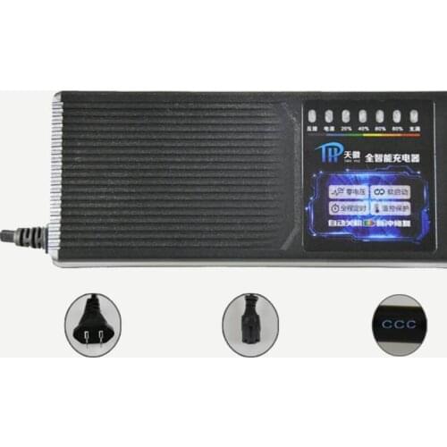 96V 20Ah Lead-acid cell battery Charger Output Volt. 110-112V Smart E-Bike Chargers