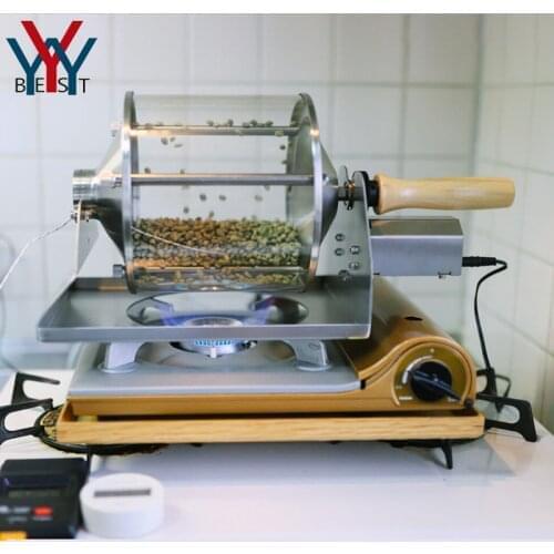 110V 220V High Capacity Electric Coffee Beans Baking Roasting Machine 400G Nuts Grain Soybean Beans Roaster Free Shipping