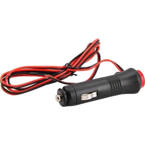 12/24V Auto Car-Cigar Lighter Socket Plug Connector Extension Cord with Switch Cigarette-Lighter Portable Universal Plug Adapter