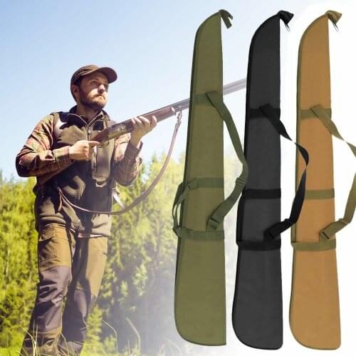132cm Tactical Military Gun Slip Carrying Bag Soft Padding Durable Nylon Bag Hunting Rifle Protection Cover