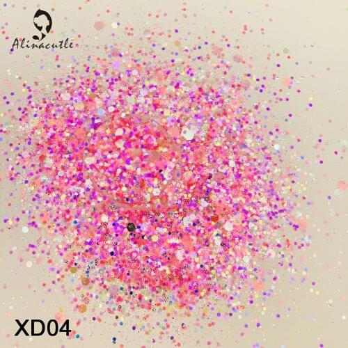 15g/Jar Mixed Color Diamond Sequins In Mixed Sizes For Nail Arts Handmade Card Cloth Handmade Craft Accessories DIY Sequins