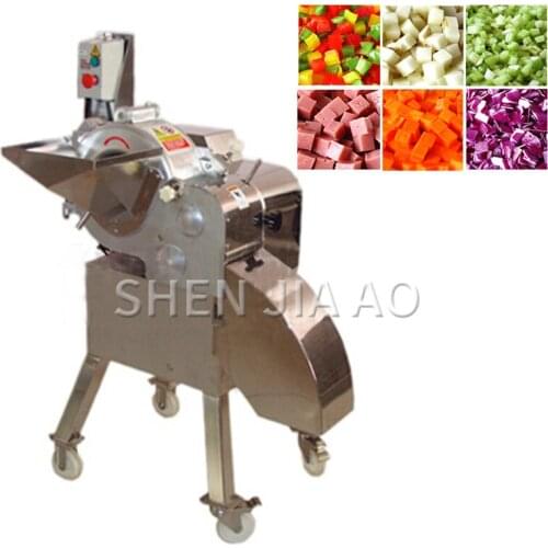 500-800KG/H Electric dicing machine Commercial vegetable Dicer Multi-function food processer for carrot, potato, pineapple, taro