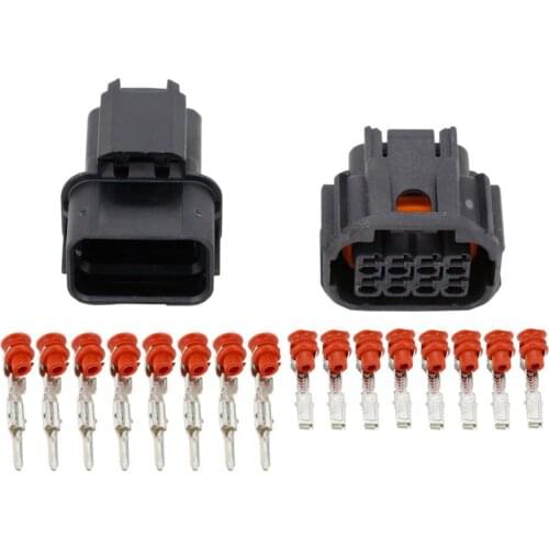 5 Sets 8 Pin Honda Civic Odyssey Bin Chi XRV low with high with LED headlight speaker plug 6189-7423 and 6181-6850