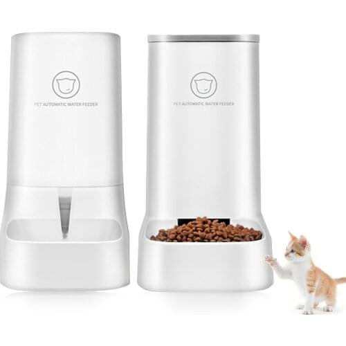 Pet Autommatic Water Feeder Cats Dog Feeder Pet Bowls Auto Feeding Device Cat Dogs Accessories Supplies