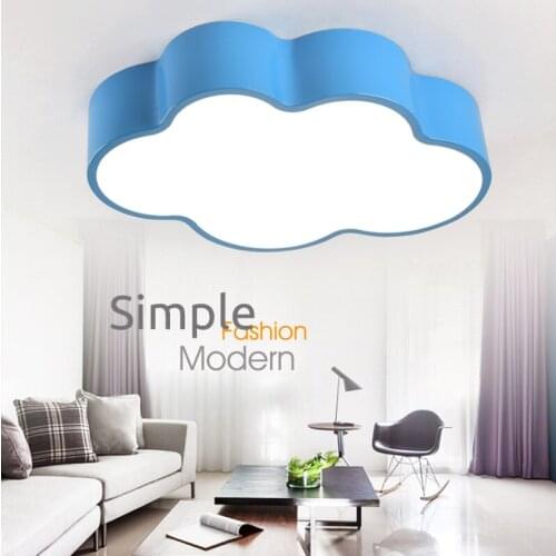 Creative Cloud LED Ceiling Lamp Kindergarten Amusement Park Light Acrylic Children Lighting Fixture For Bedroom Study Lamp CL170