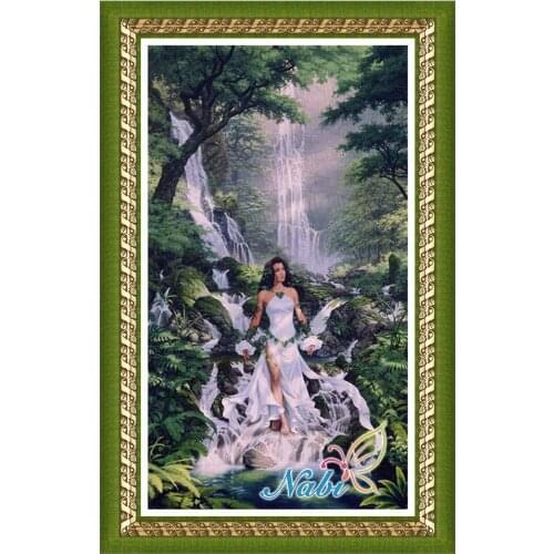 Landscape panel 5d diy pictures 7925R - Square diamond mosaic painting Diamond embroidery cross stitch