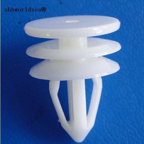 Shhworldsea POM White Trim Panel Retainer rivet car clips and auto plastic fastener clip for GM 15076791