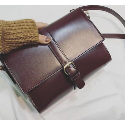 Yesetn bag 09230117 women new vintage pu leather single shoulder cross body bag