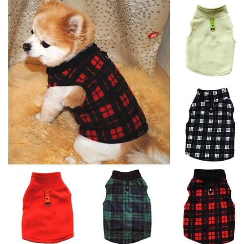 Warm Dog Coat Fleece Winter Dog Clothes French Bulldog Pug Chihuahua Pet Puppy Clothes Small Dog Jacket Clothing for Dog Coats