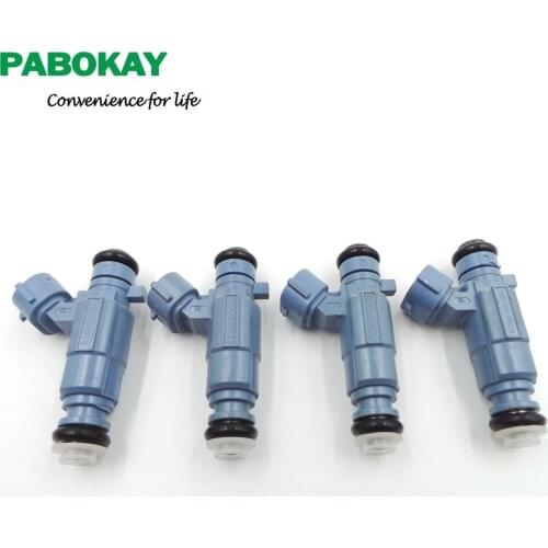 4 pieces x Fuel Injector for Hyundai Santa Fe XG350 Kia Amanti Optima Sonata Sorento 35310-38010 3531038010