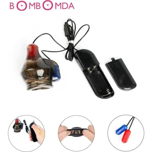Male Foreskin Glans Trainer Vibrating Penis Extender 7 Mode Adult Delay Sex Toys For Men Cock Dual Bullet Vibrators Masturbation