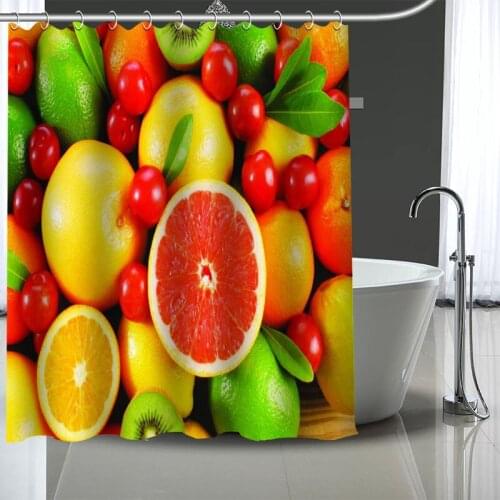 Waterproof Shower Curtain Can Be Customized Elitefon Bathroom Shower Bath Supplies Polyester Shower Curtain With Hooks