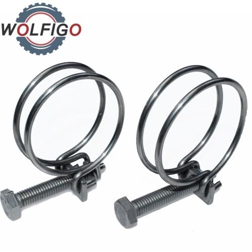 WOLFIGO 2 Pcs Radiator Hose Clamp For Subaru WRX Impreza STi Forester Outback Legacy Baja 091748014