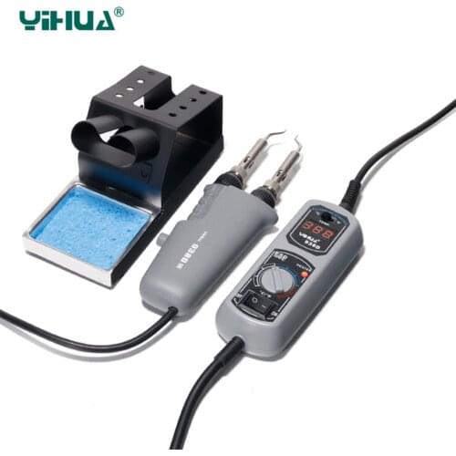YIHUA 938 Portable Tweezers Mini Solder iron Station Mini Station Weld Tool