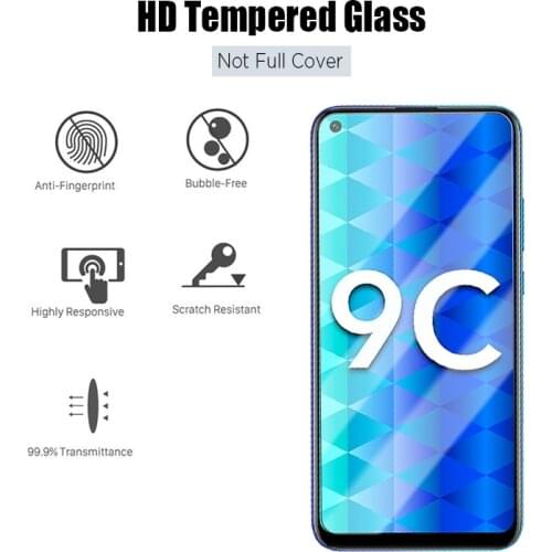 4PC Screen Protector Glass For Honor 10 20 30 10 Lite 20 Pro 30 Lite Tempered Glass For Honor 9 9X 8X 8A 9A 8C 9C 10i 20i 30i