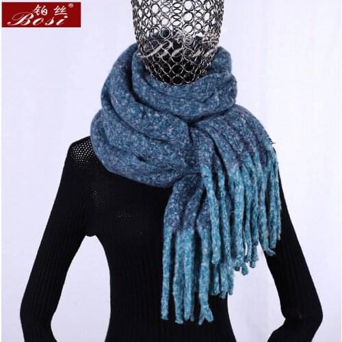 Winter scarf cashmere poncho shawl tassel luxury brand women thick large shawls stoles quality pashimina ladies scarves wool new