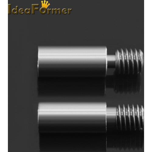 5Pcs 3D Printer Chimera Extruder Heat break 20/23mm 1.75/3.0/4.1mm Bore Throat For V6 Dual Head 2 in 1 out Printing head Parts