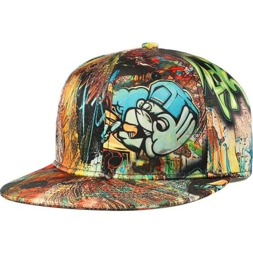 Original Design 3D Printing Men Women Couple Baseball Cap Spring Summer Autumn Hip Hop Hats Quality Bone Snapback Caps